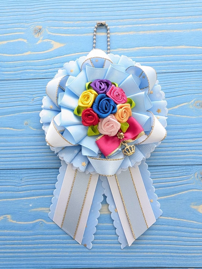 ホワイトスカイヴェールコーデ　イメージロゼット