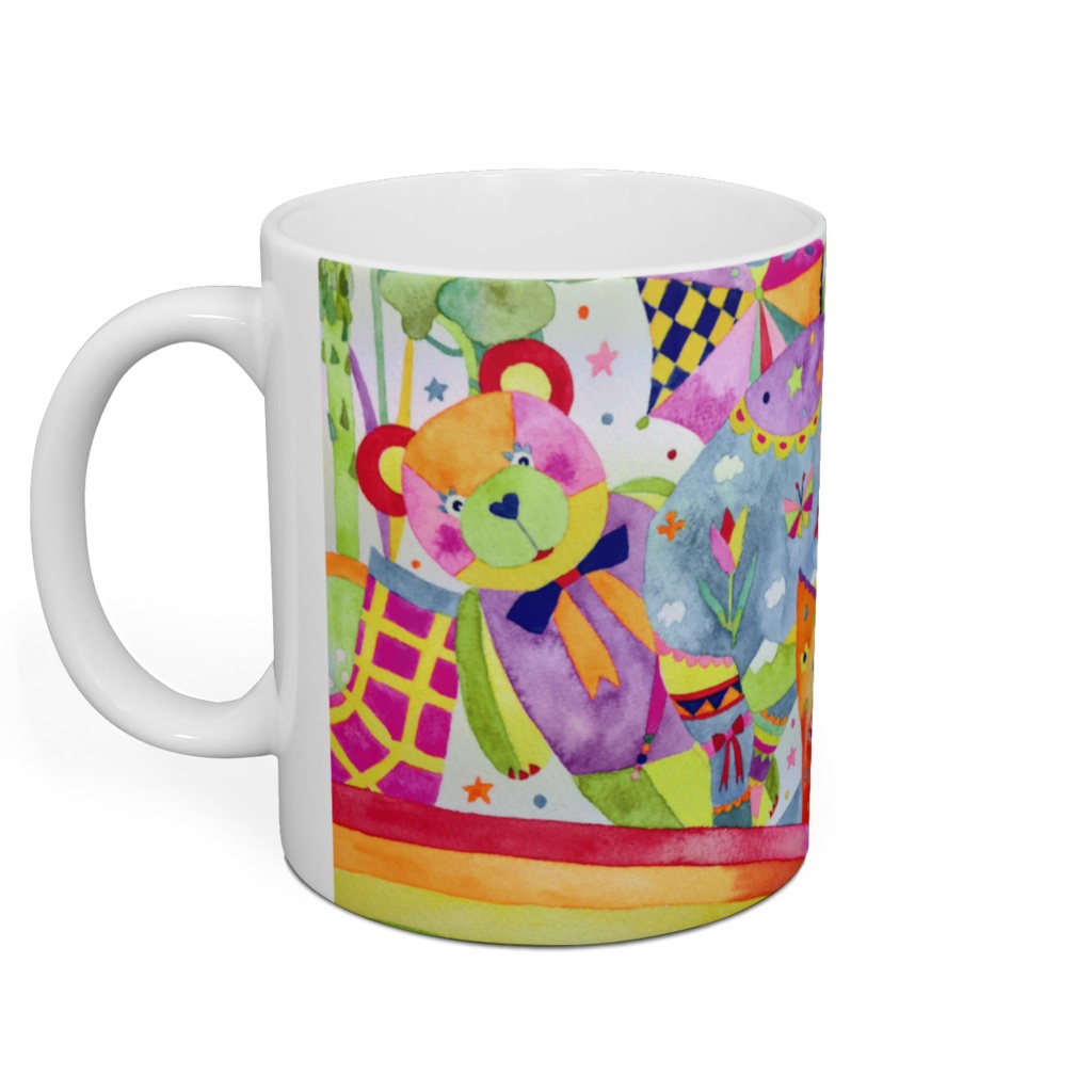 水彩イラスト ゾウ