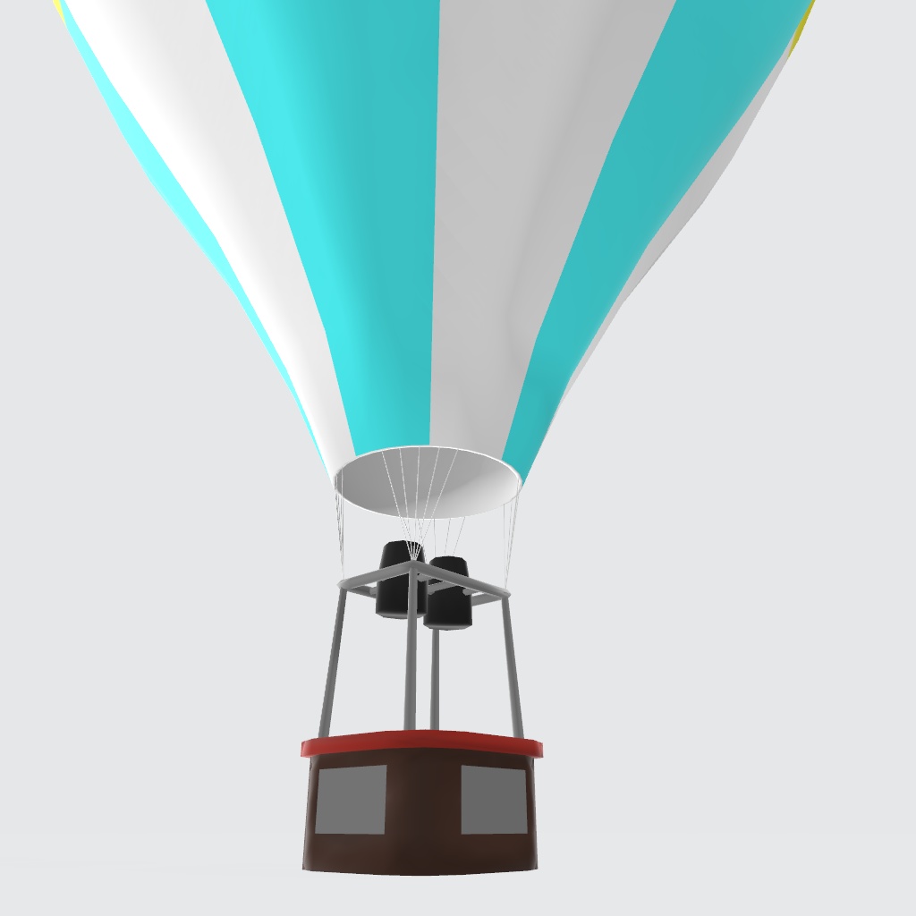 3Dモデル『気球』
