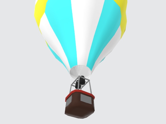 3Dモデル『気球』