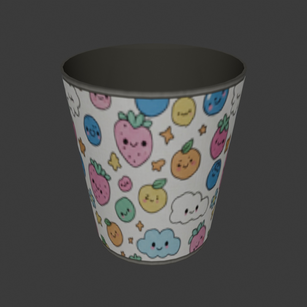 【昭和レトロ】机セット(机/スタンドライト/ラジカセ/座布団/ティッシュ/ゴミ箱)FBX6点セット