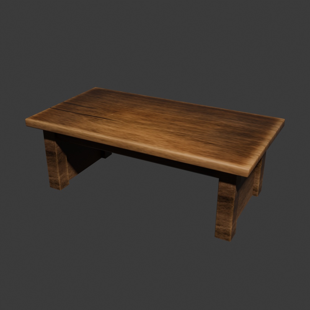 【昭和レトロ】机セット(机/スタンドライト/ラジカセ/座布団/ティッシュ/ゴミ箱)FBX6点セット