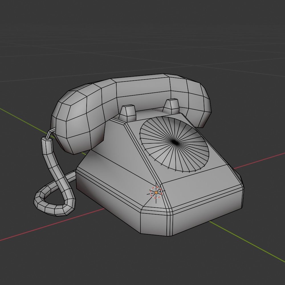 【昭和レトロ】タンスセット(タンス/黒電話/だるま/壁掛け時計)FBX4点セット
