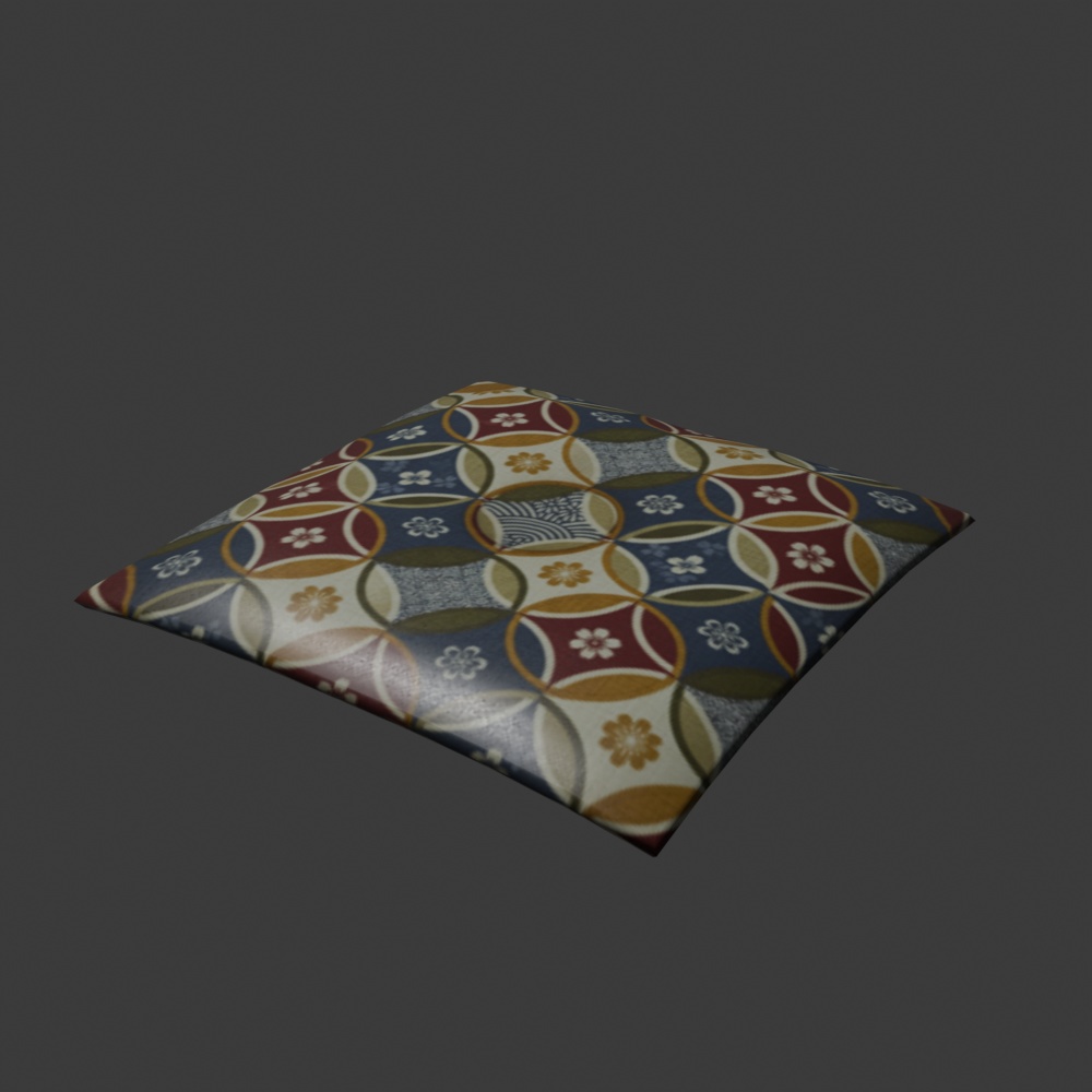 【昭和レトロ】和室モデルと小物FBX4点の和室基本セット