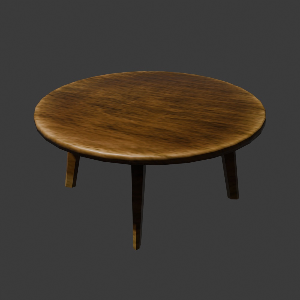 【昭和レトロ】和室モデルと小物FBX4点の和室基本セット