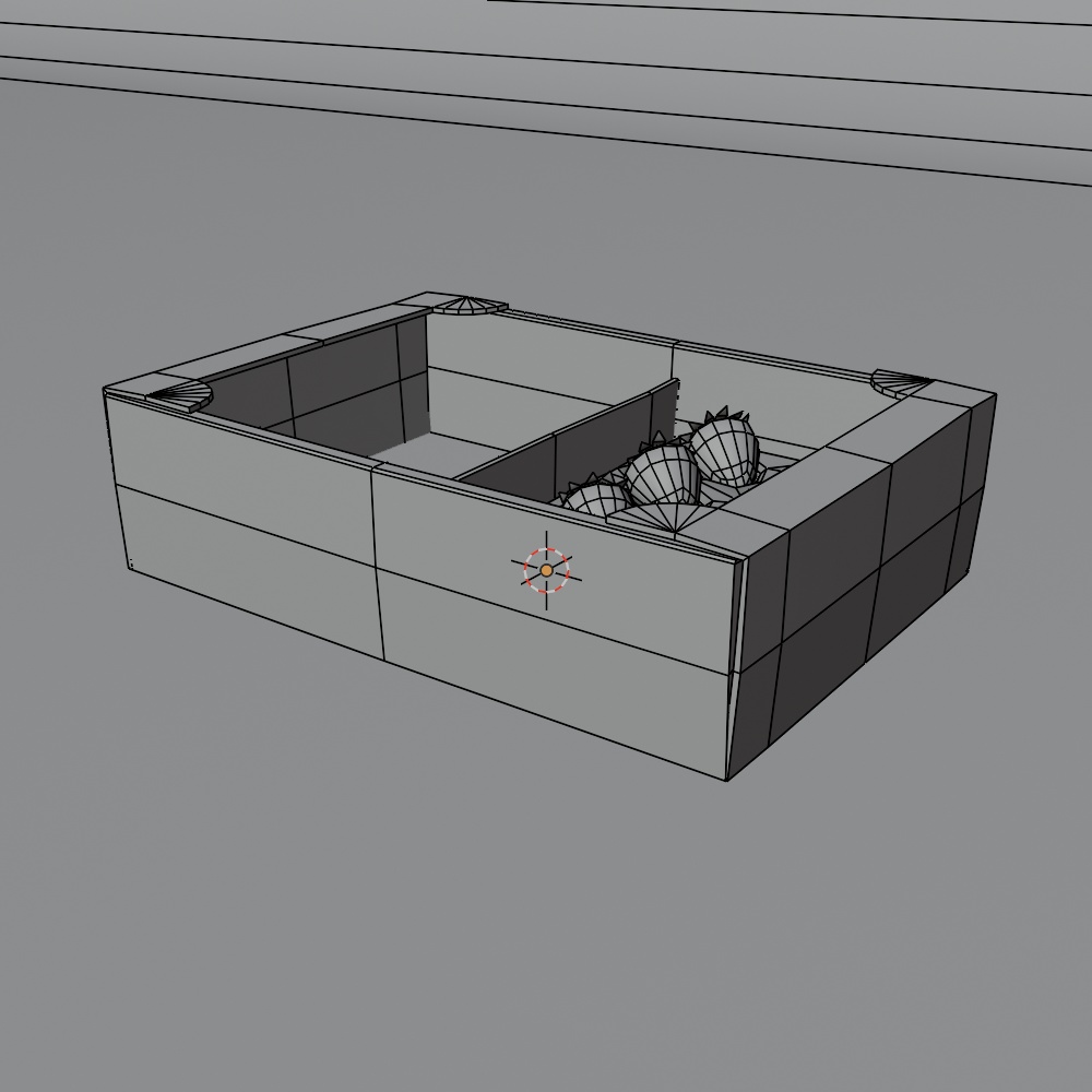 【昭和レトロ小物】練乳いちごセット(FBX、Blender)版