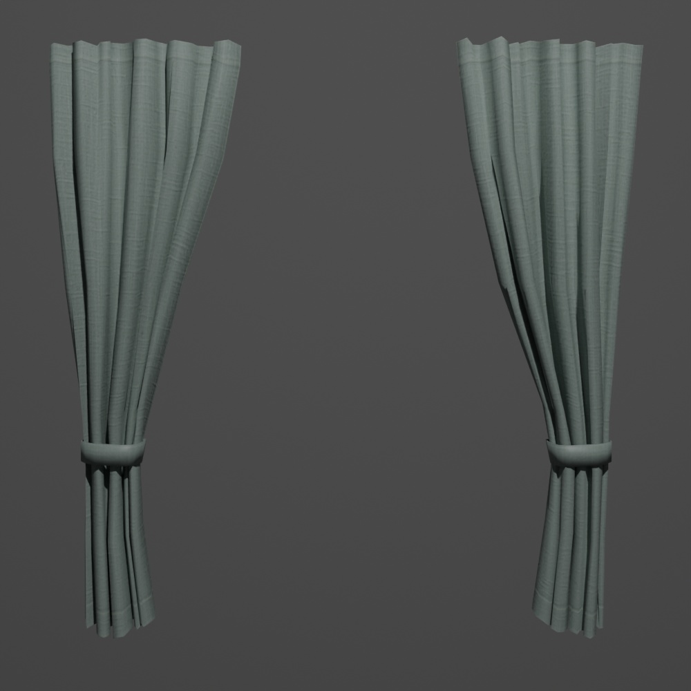 【昭和レトロ】和室セット「布団の間」(FBX / Blender)