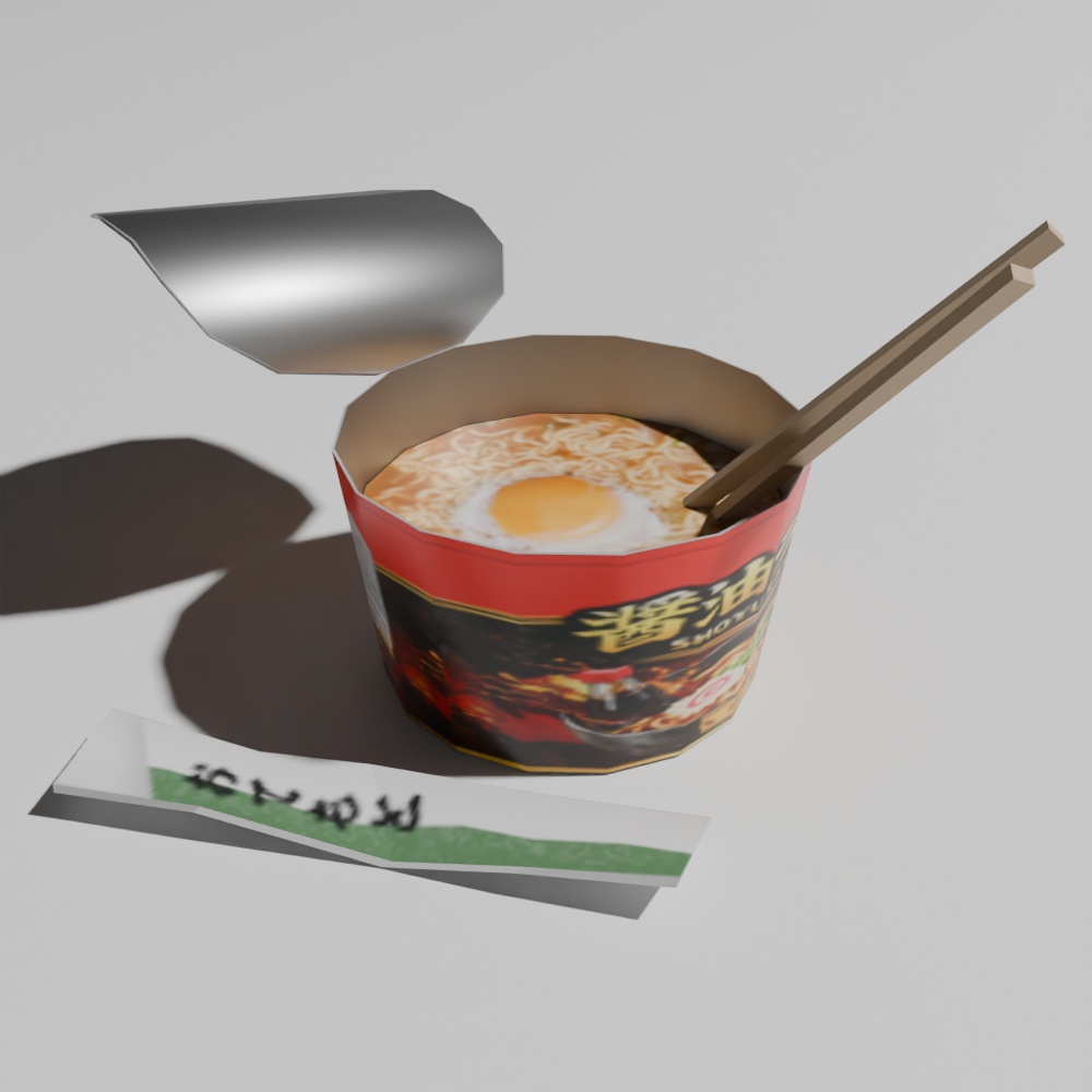 【昭和レトロ】和室セット「布団の間」(FBX / Blender)