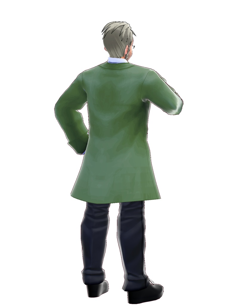 VroidStudio用無償モデル 「中年男性素体データ」通称 老眼さん