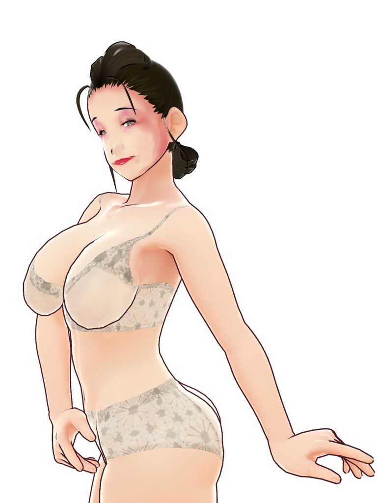 【正式版対応】VroidStudio用無償モデル 「熟女素体データ」通称 みどりさん