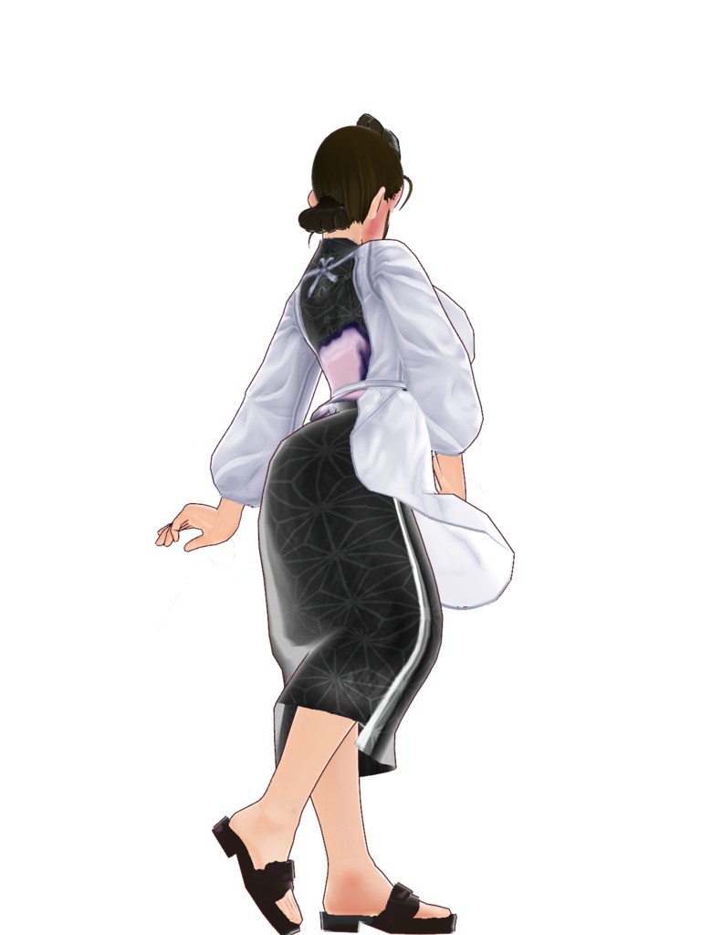 【正式版対応】VroidStudio用無償モデル 「熟女素体データ」通称 みどりさん