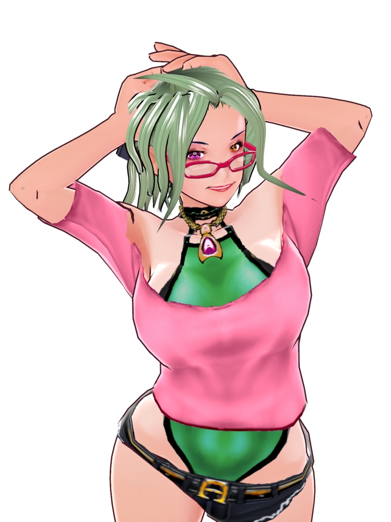 【正式版対応】VRoidStudio用無償モデル 「アツコ☆ROLIXE」