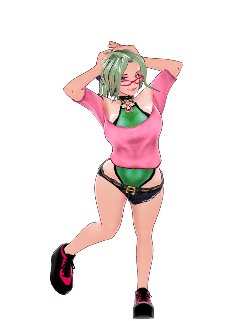 【正式版対応】VRoidStudio用無償モデル 「アツコ☆ROLIXE」