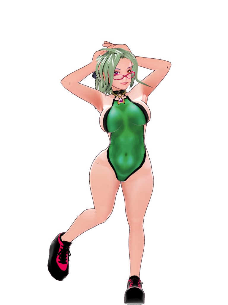 【正式版対応】VRoidStudio用無償モデル 「アツコ☆ROLIXE」