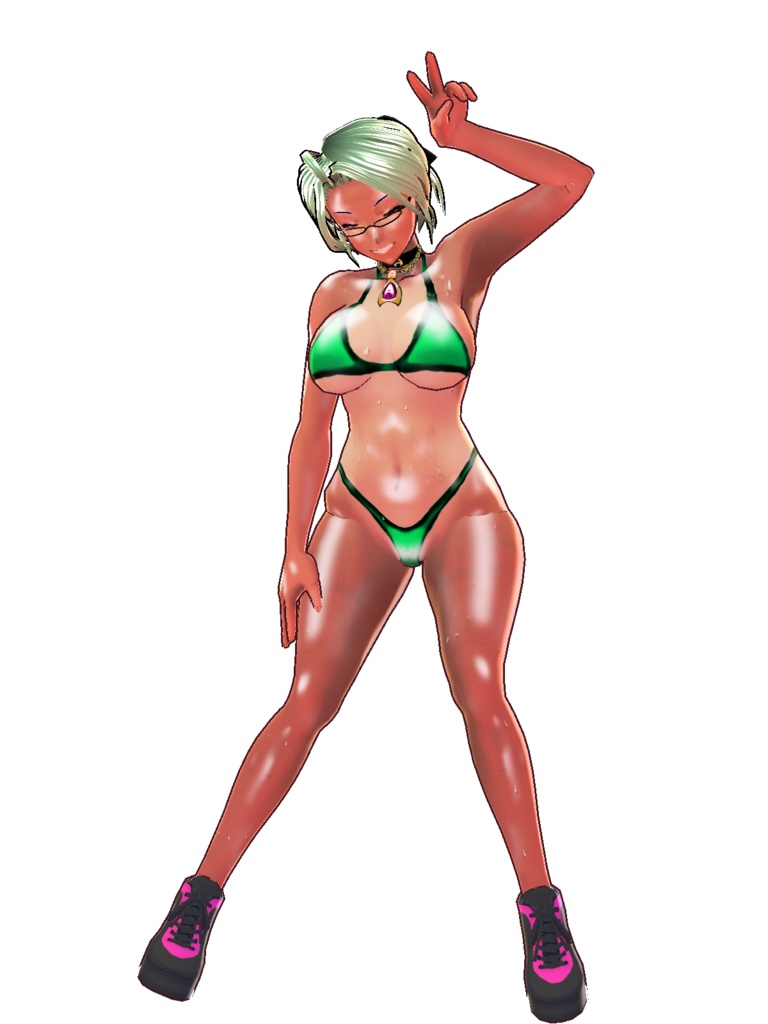 VroidStudio用レイヤー画像データ「ヌルテカ光沢」