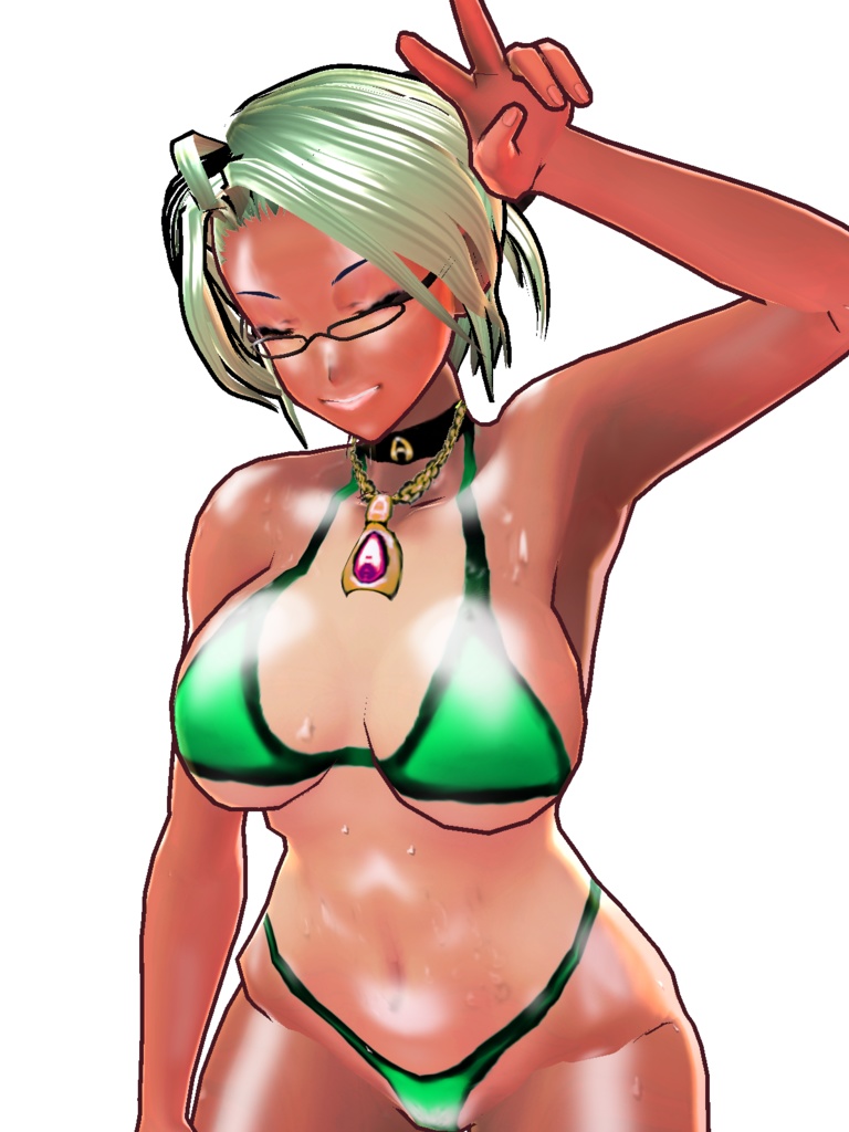 VroidStudio用レイヤー画像データ「ヌルテカ光沢」