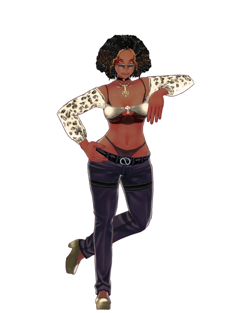 【正式版対応】VRoidStudio用モデル 「ミズ・ネイションパーク」