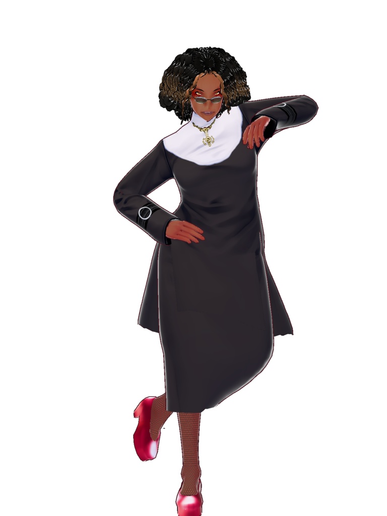 【正式版対応】VRoidStudio用モデル 「ミズ・ネイションパーク」