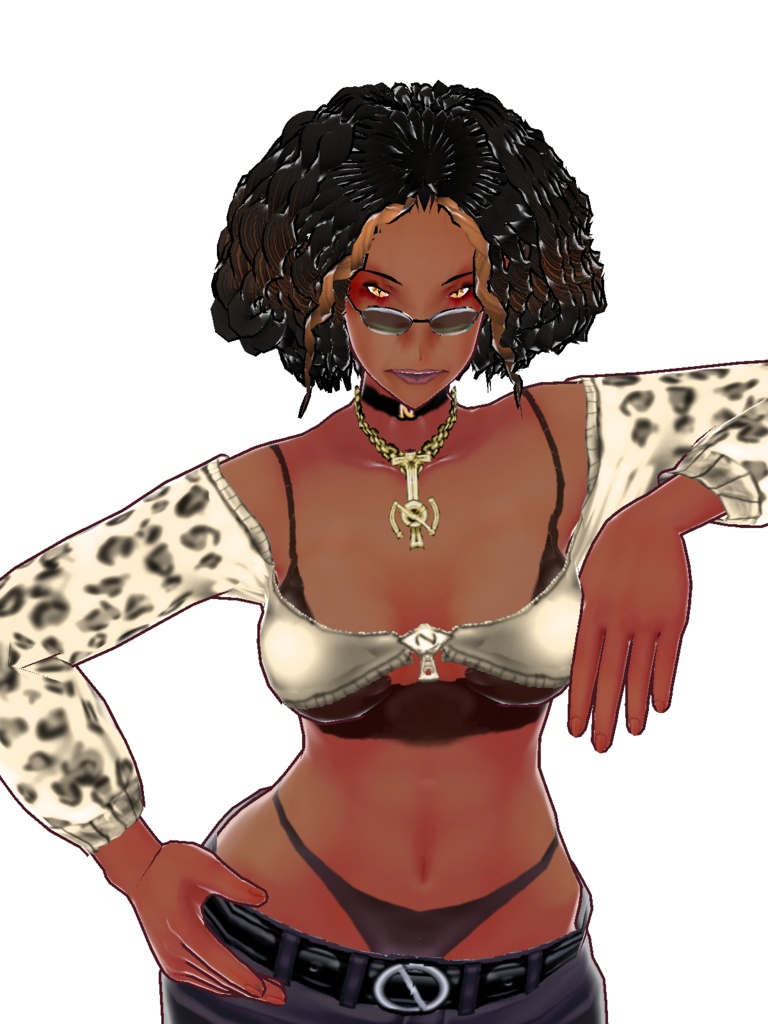 【正式版対応】VRoidStudio用モデル 「ミズ・ネイションパーク」