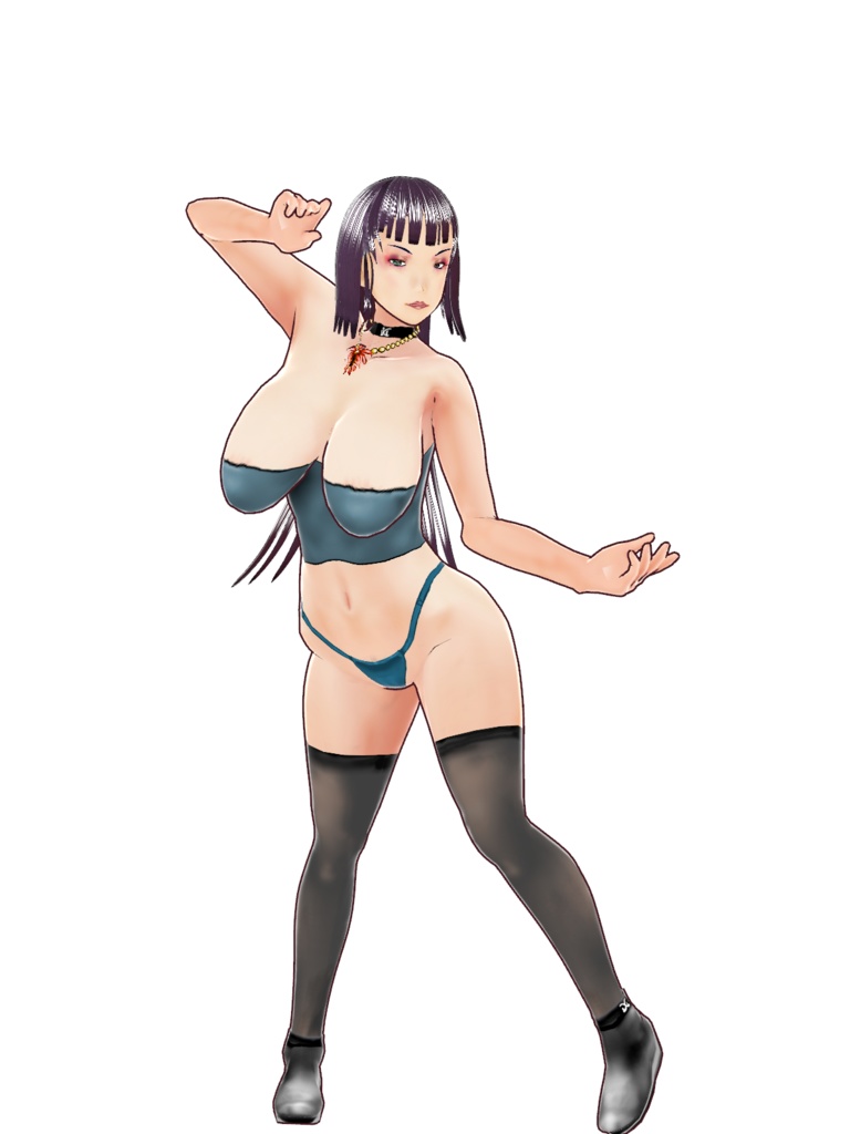 VRoidStudio用モデル 「レディ・ディゴ」