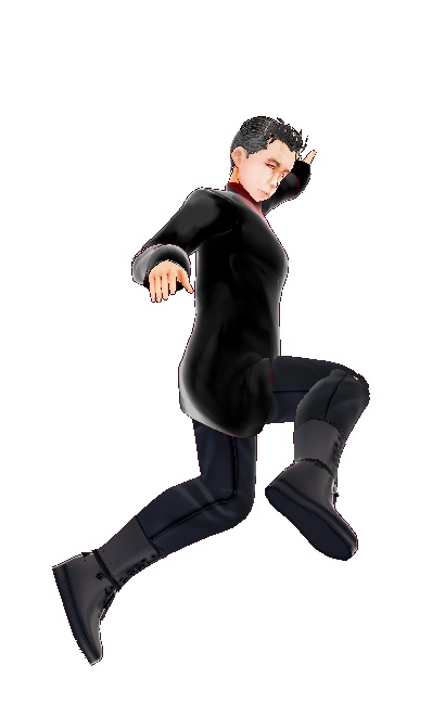 VroidStudio用無償モデル 「学者風老人素体データ」 通称:プロフェッサー・アルベド