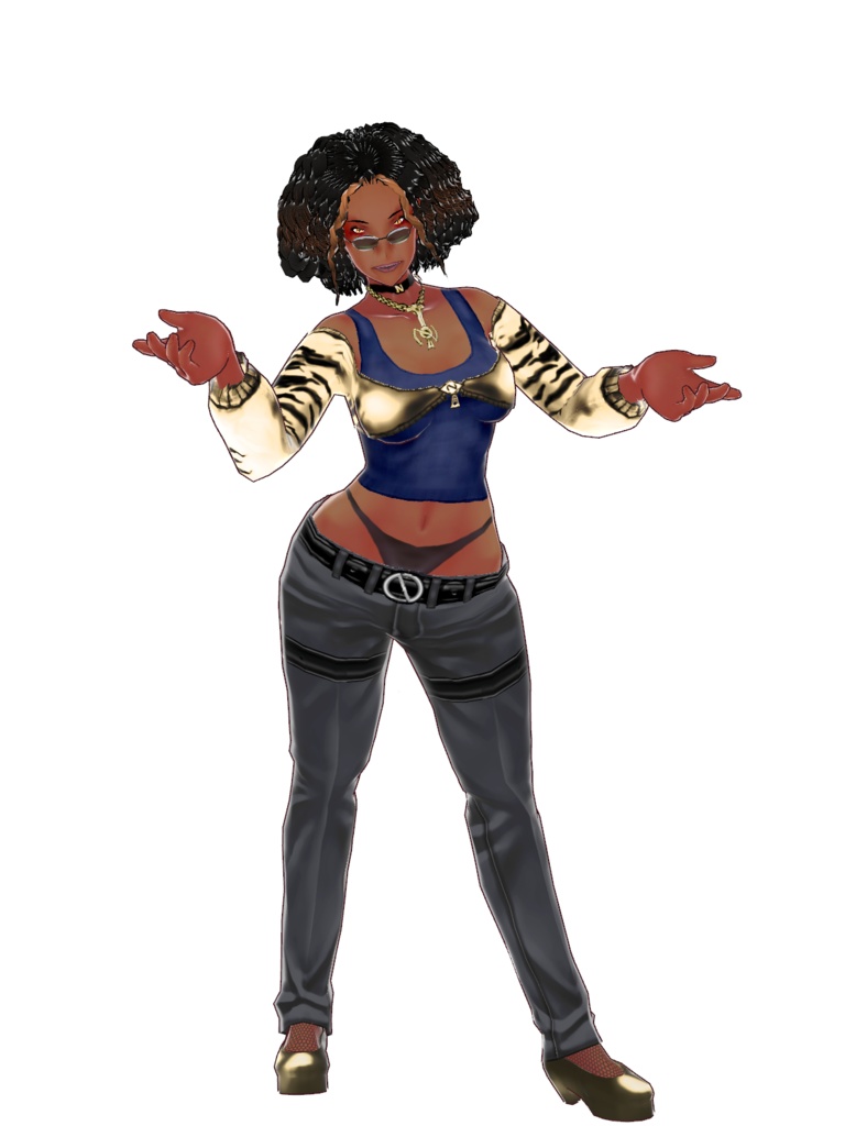 いますぐ使える!VRMファイル詰合わせ「オバチャンズこれくしょん」