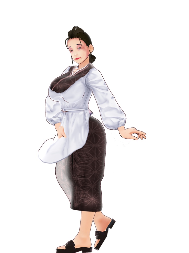 いますぐ使える!VRMファイル詰合わせ「オバチャンズこれくしょん」