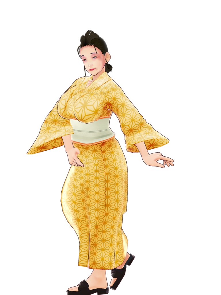 いますぐ使える!VRMファイル詰合わせ「オバチャンズこれくしょん」