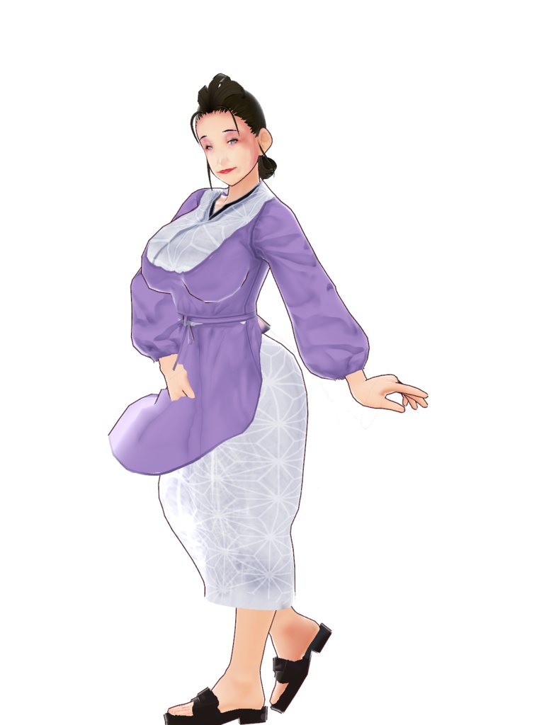 いますぐ使える!VRMファイル詰合わせ「オバチャンズこれくしょん」