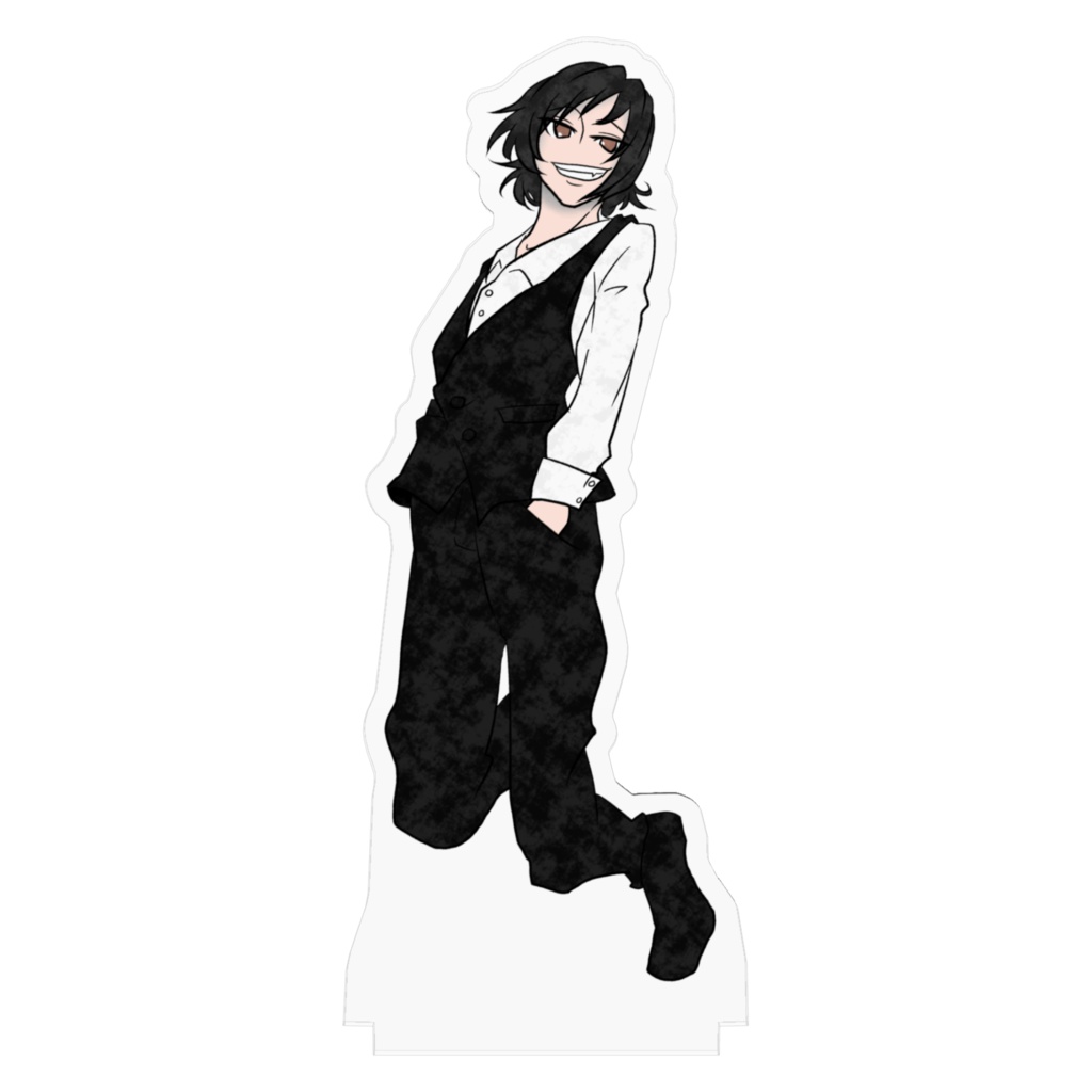 【バーチャルYouTuber】涼花 猫次郎アクリルフィギュア【無間ノ紡人】