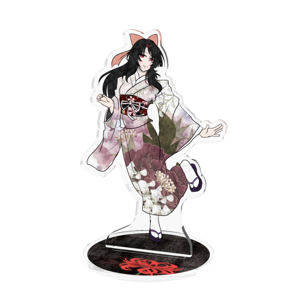 【バーチャルYouTuber】涼花 麻美子アクリルフィギュア【無間ノ紡人】