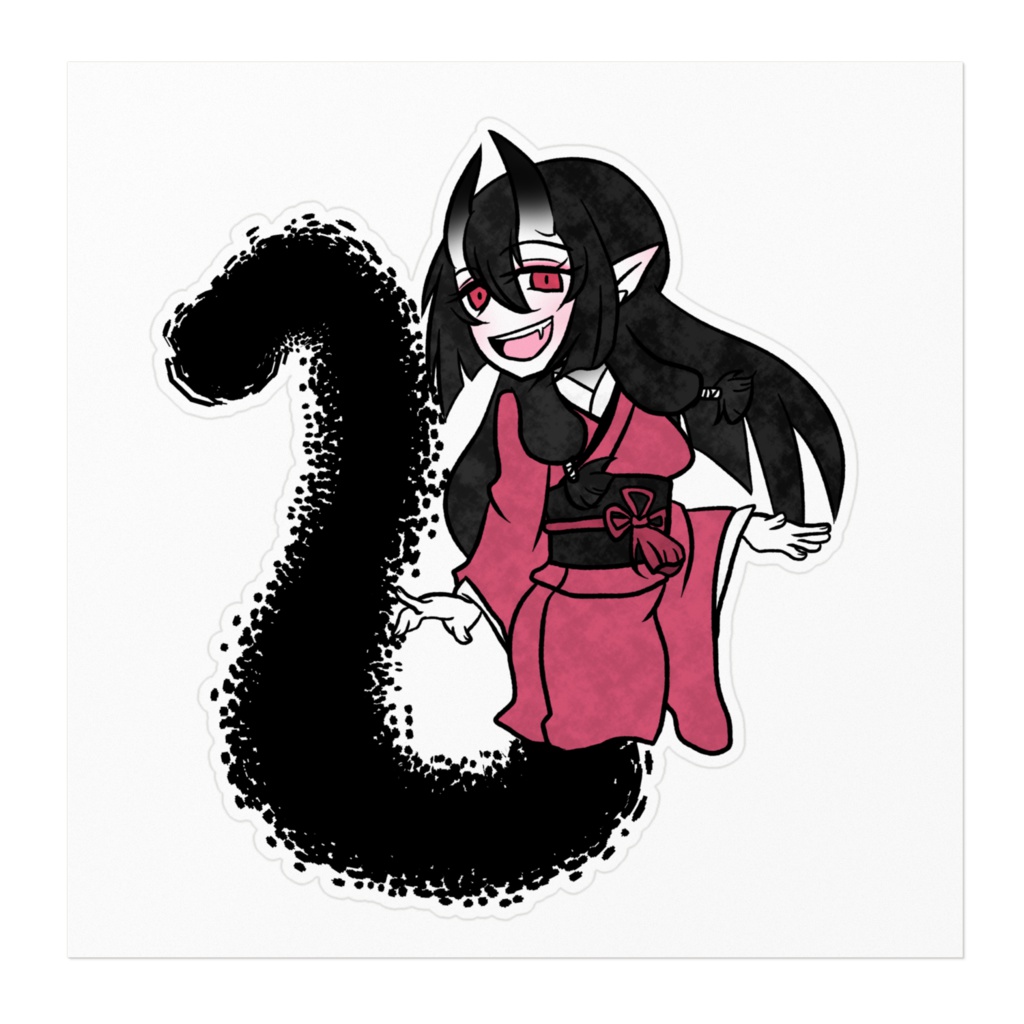 【バーチャルYouTuber】八雲 曠ステッカー【無間ノ紡人】