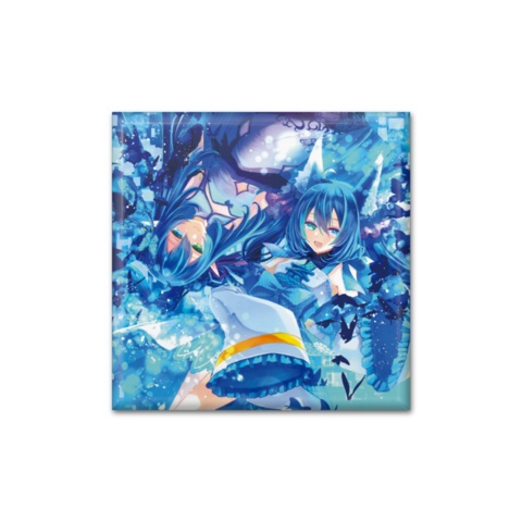 四角　缶バッジ