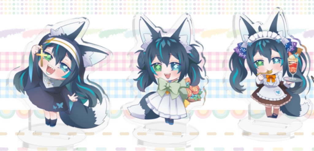 【受注期間中】ミニキャラアクスタ全3種！