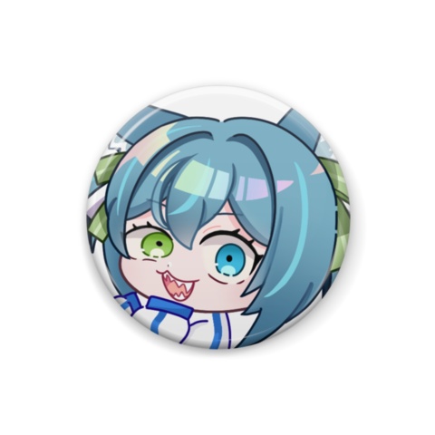 【匿名配送可・受注生産】缶バッジ~ネモフィラ畑~