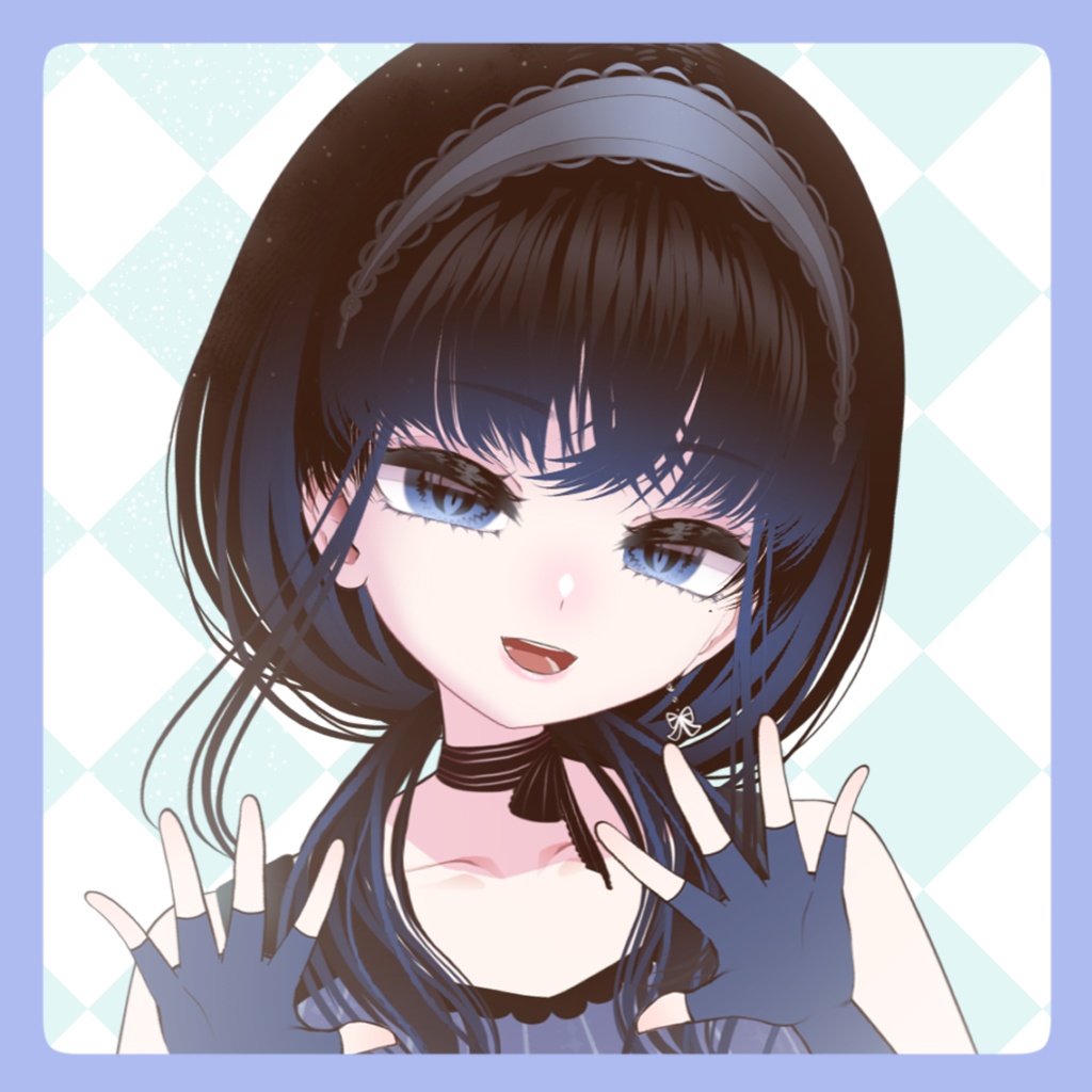 【限定1点】差分多数のダウナー系女子【Vtuberモデル】