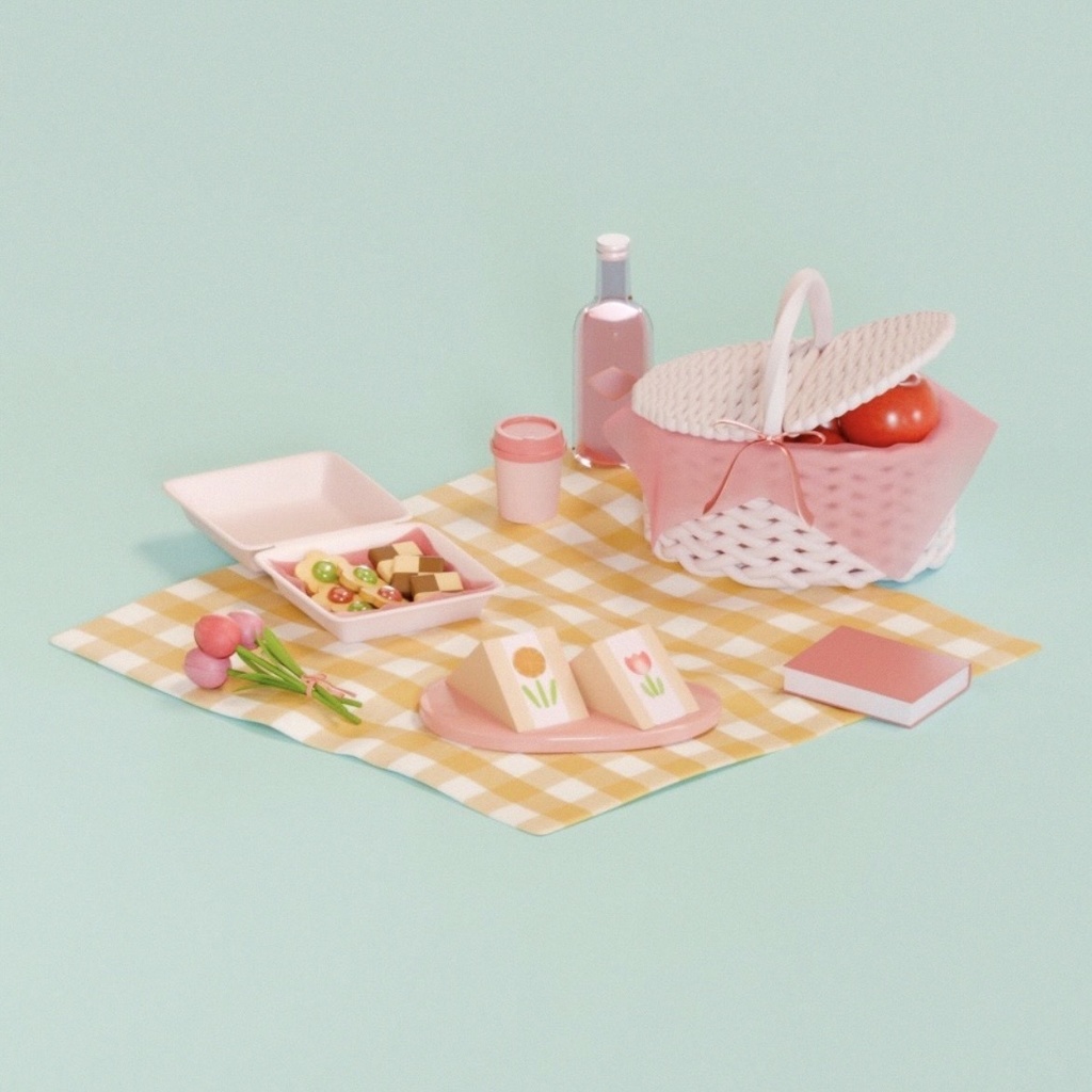 2026年4月_カレンダー無し壁紙