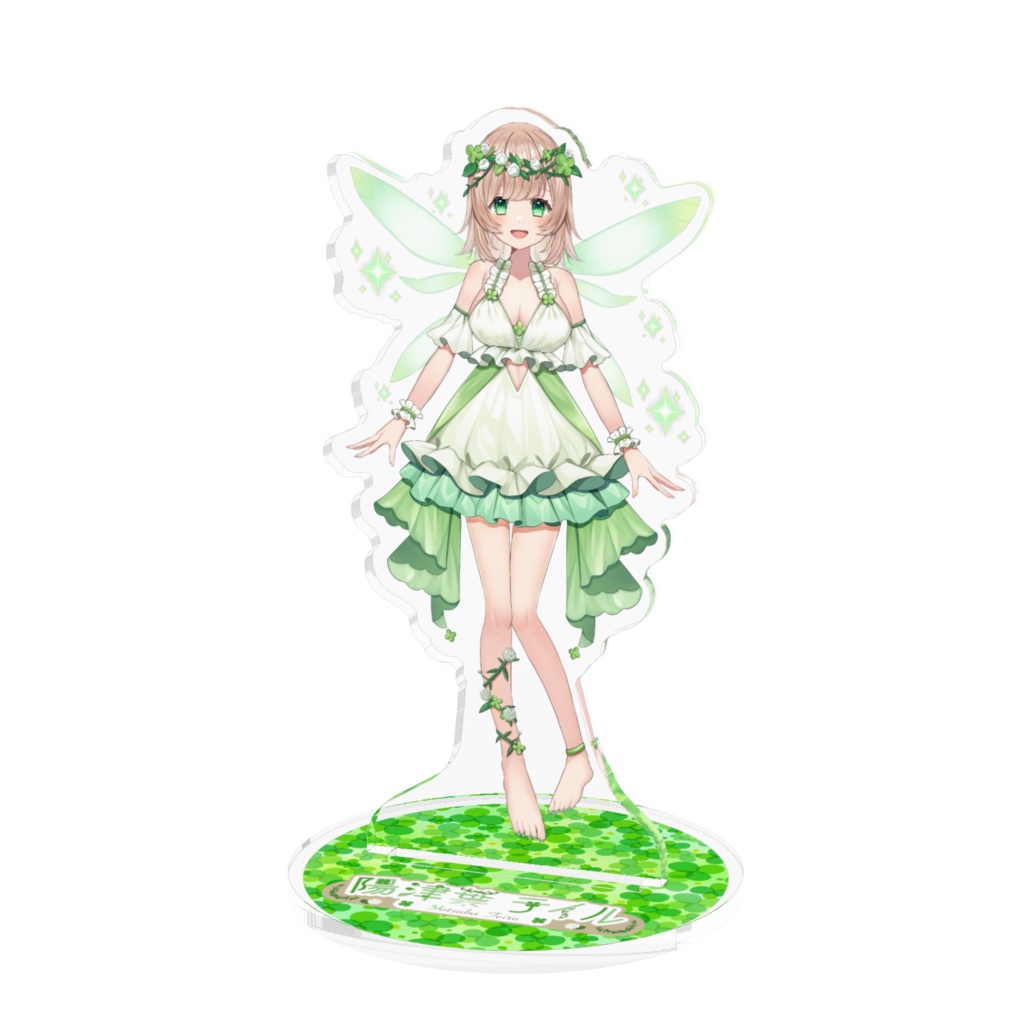 陽津葉テイル アクリルフィギュア 100mm×100mm