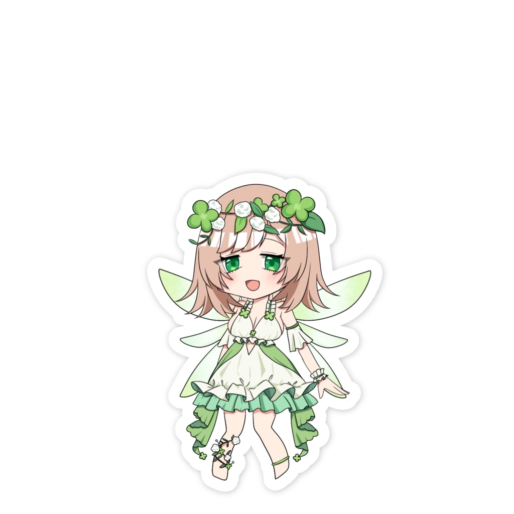 陽津葉テイル スマホステッカー