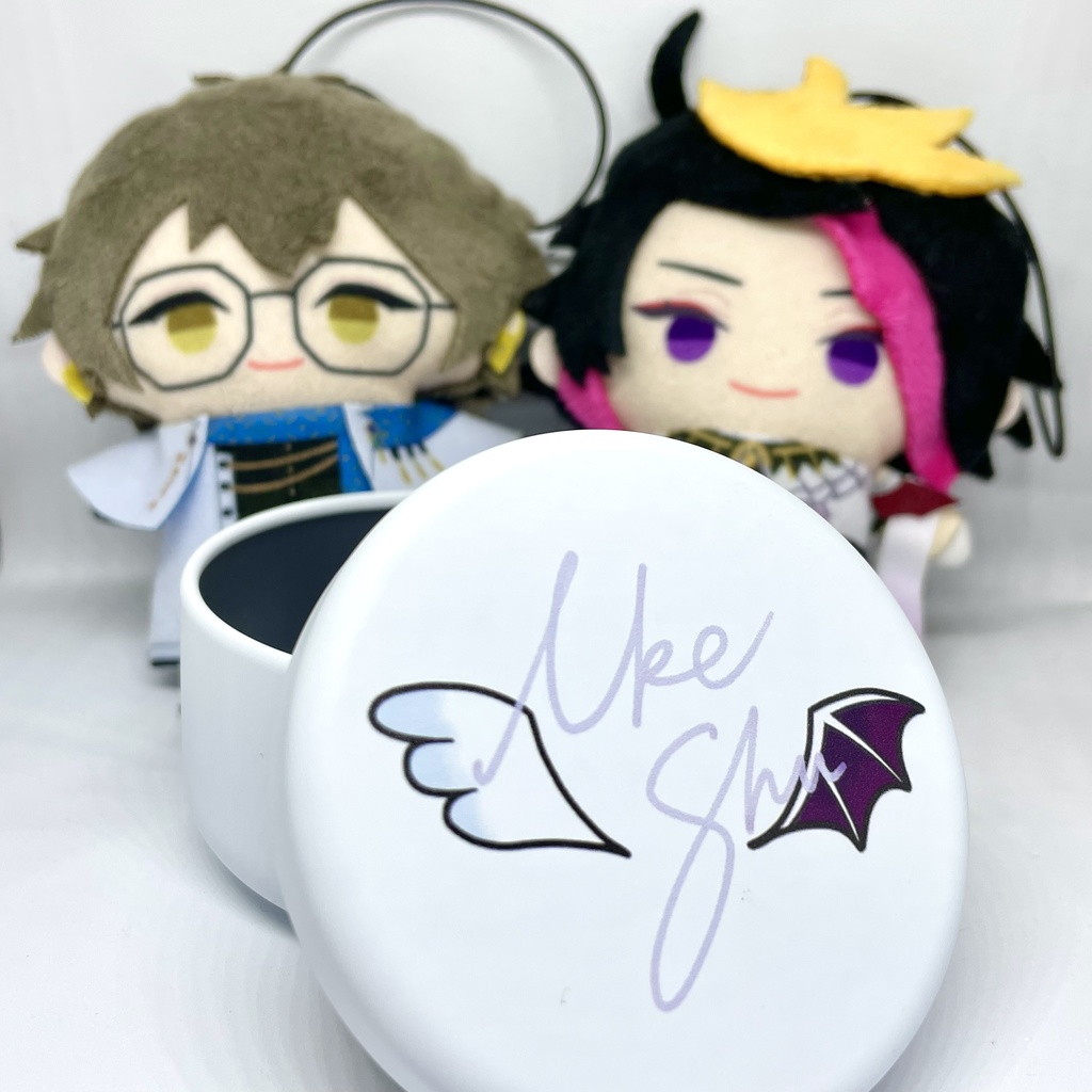 💙💜ミニ缶小物入れ