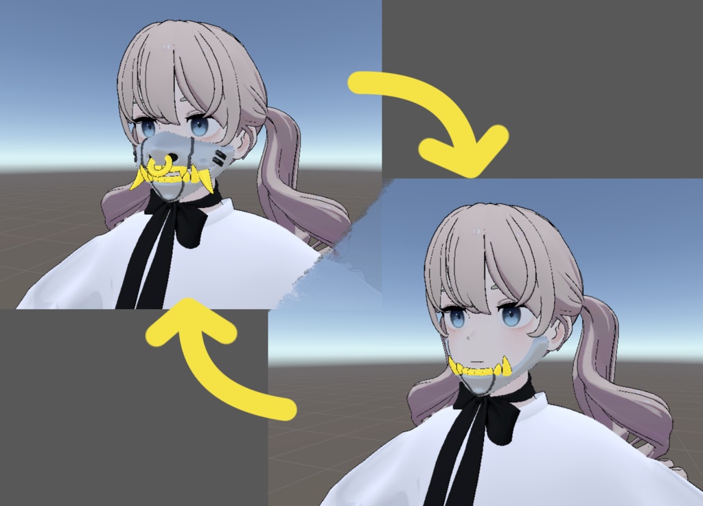 ORGA MASK-Ver.1.0-【Grus専用】