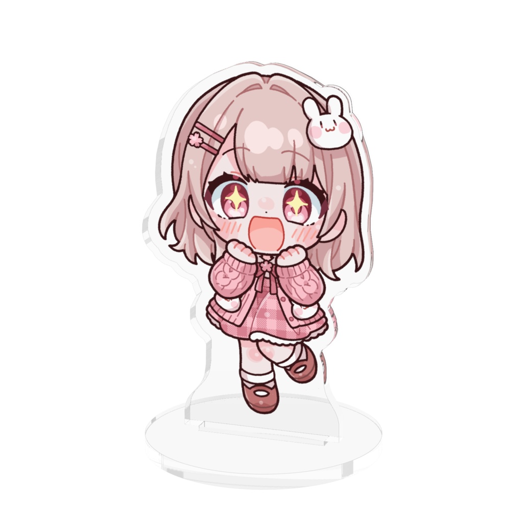 ななぽこアクリルフィギュア(SDキャラ:通常/キラキラ)