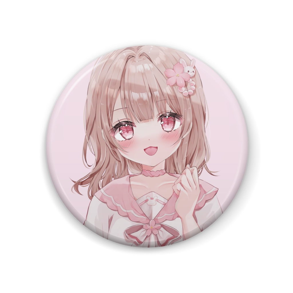 ななぽこ缶バッジ(アイコン画像:通常/驚/怒)