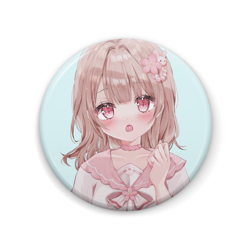 ななぽこ缶バッジ(アイコン画像:通常/驚/怒)