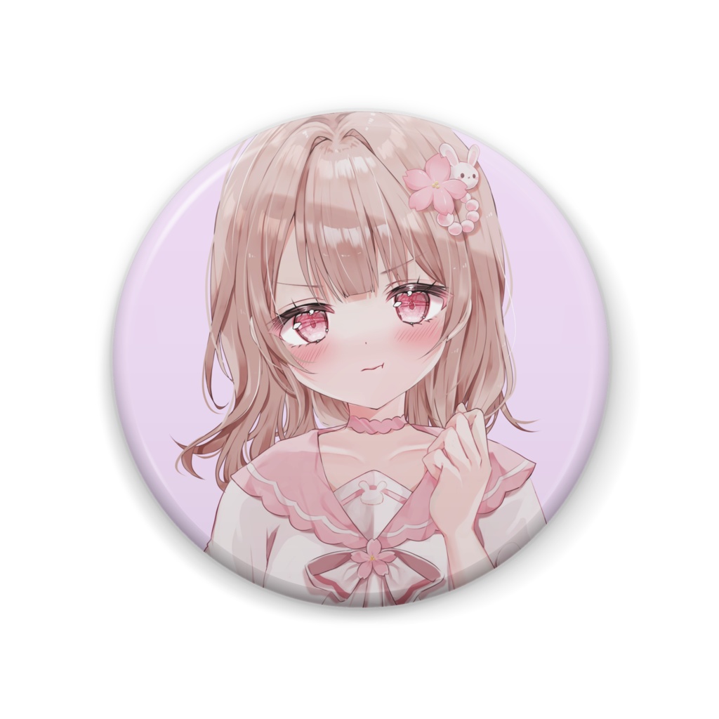 ななぽこ缶バッジ(アイコン画像:通常/驚/怒)