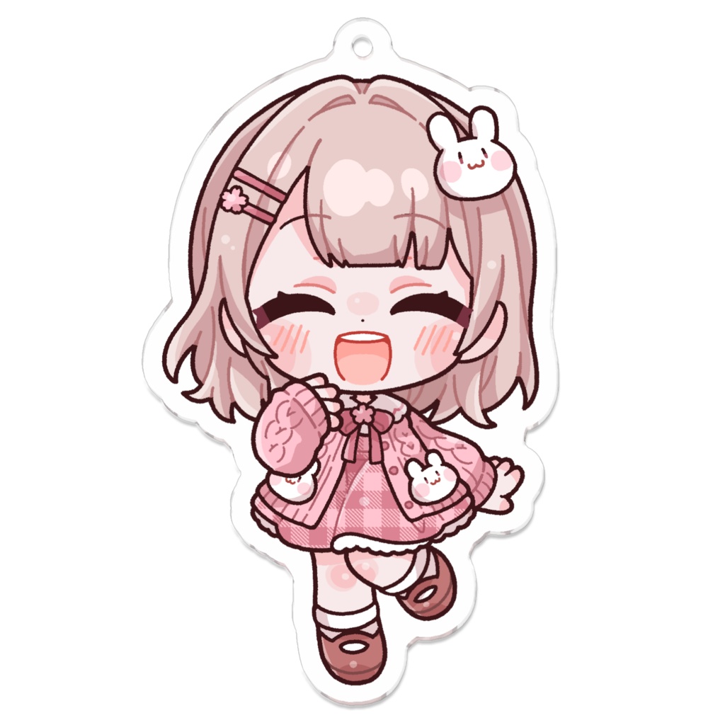 ななぽこアクリルキーホルダー(SDキャラ:通常/キラキラ/笑顔/泣/グルグル/怒)