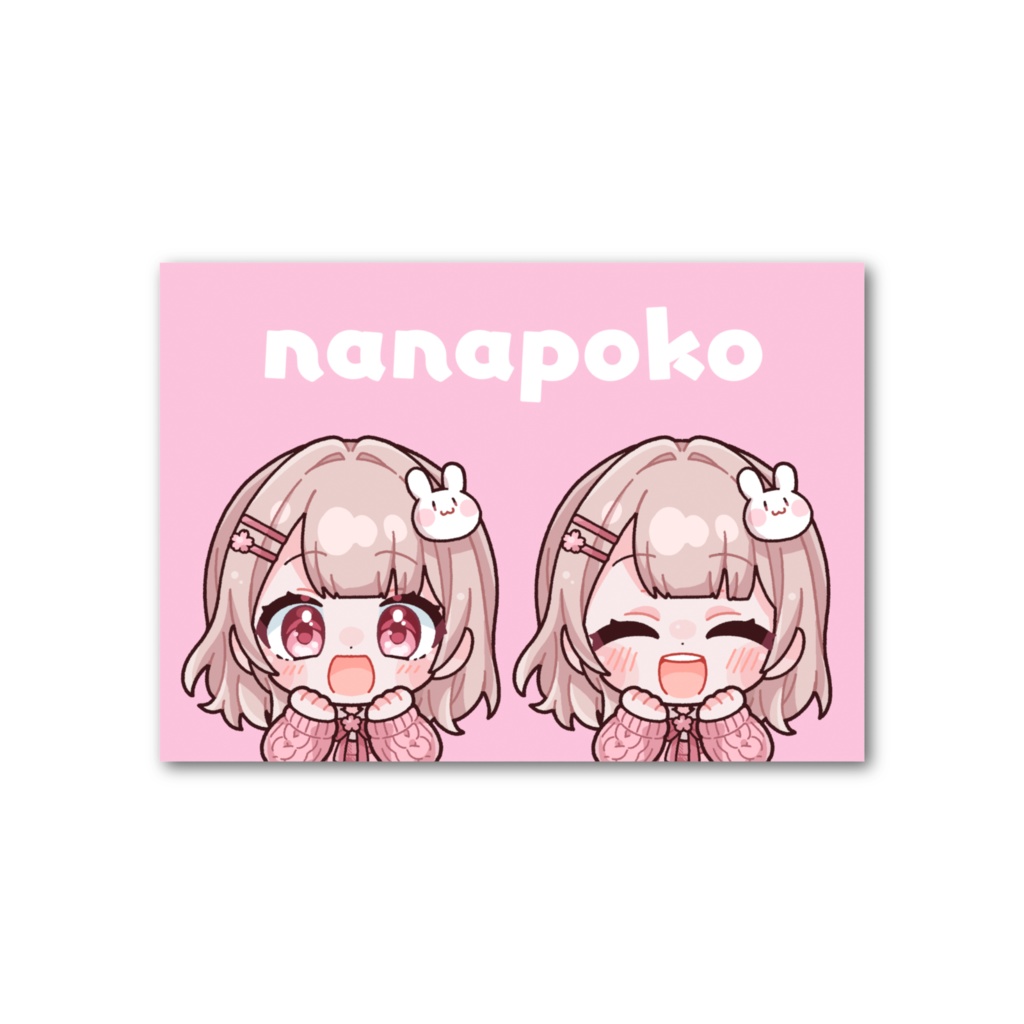 ななぽこフォト風カード(SDキャラ)