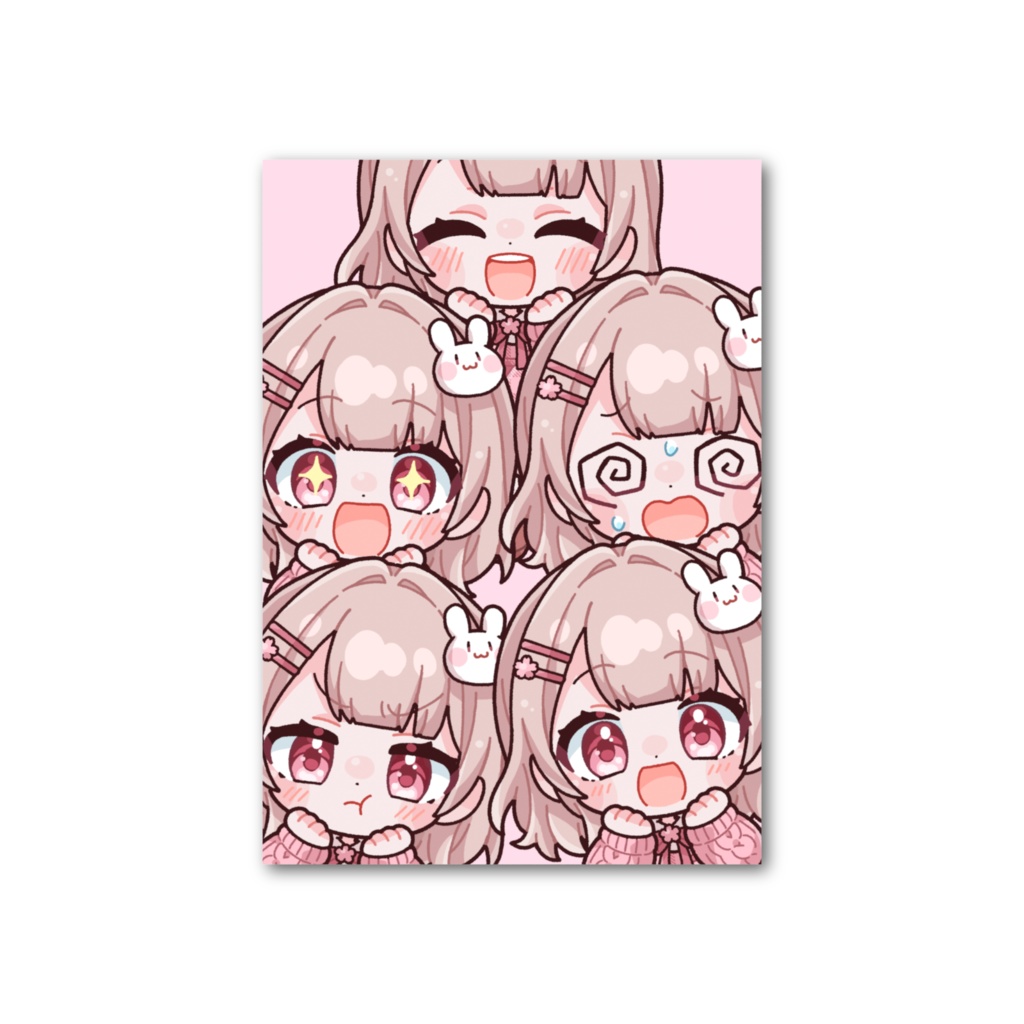 ななぽこフォト風カード(SDキャラ)