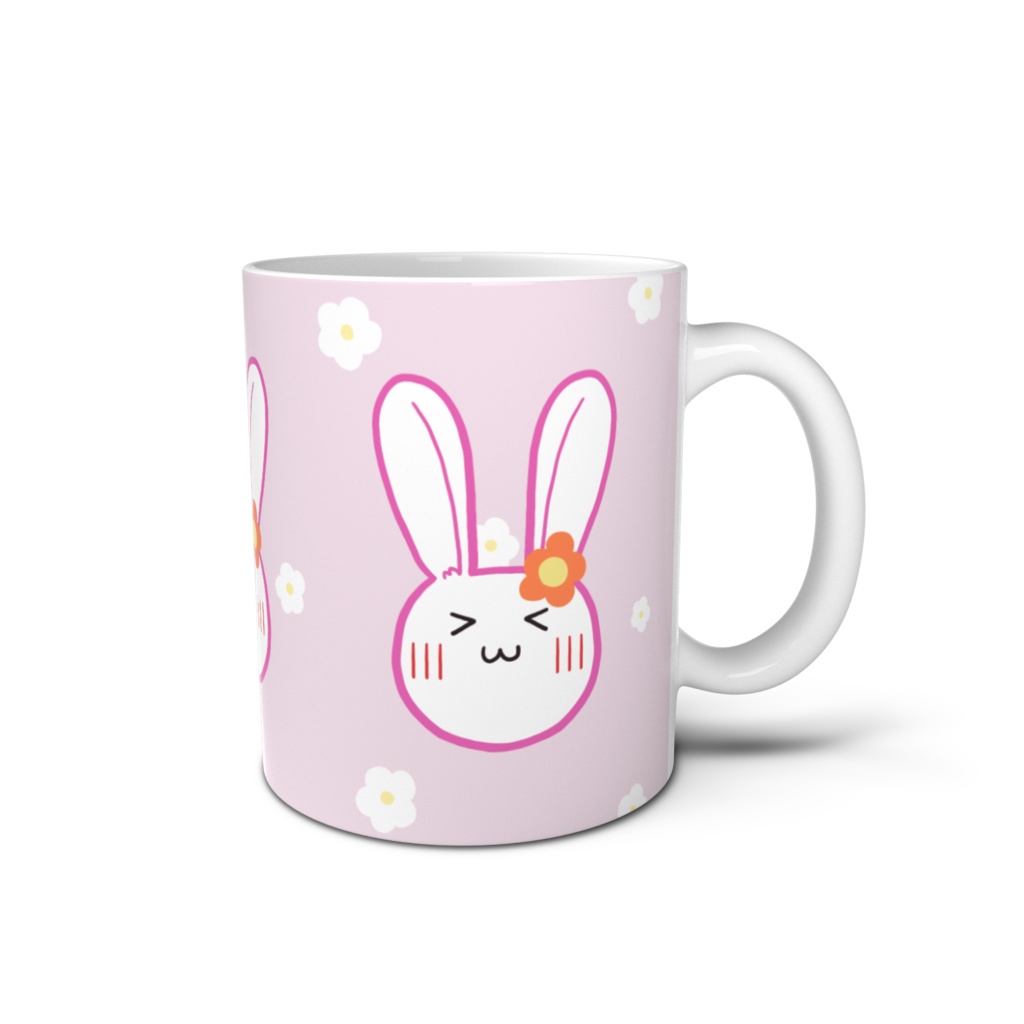 ぽこうさぎマグカップ