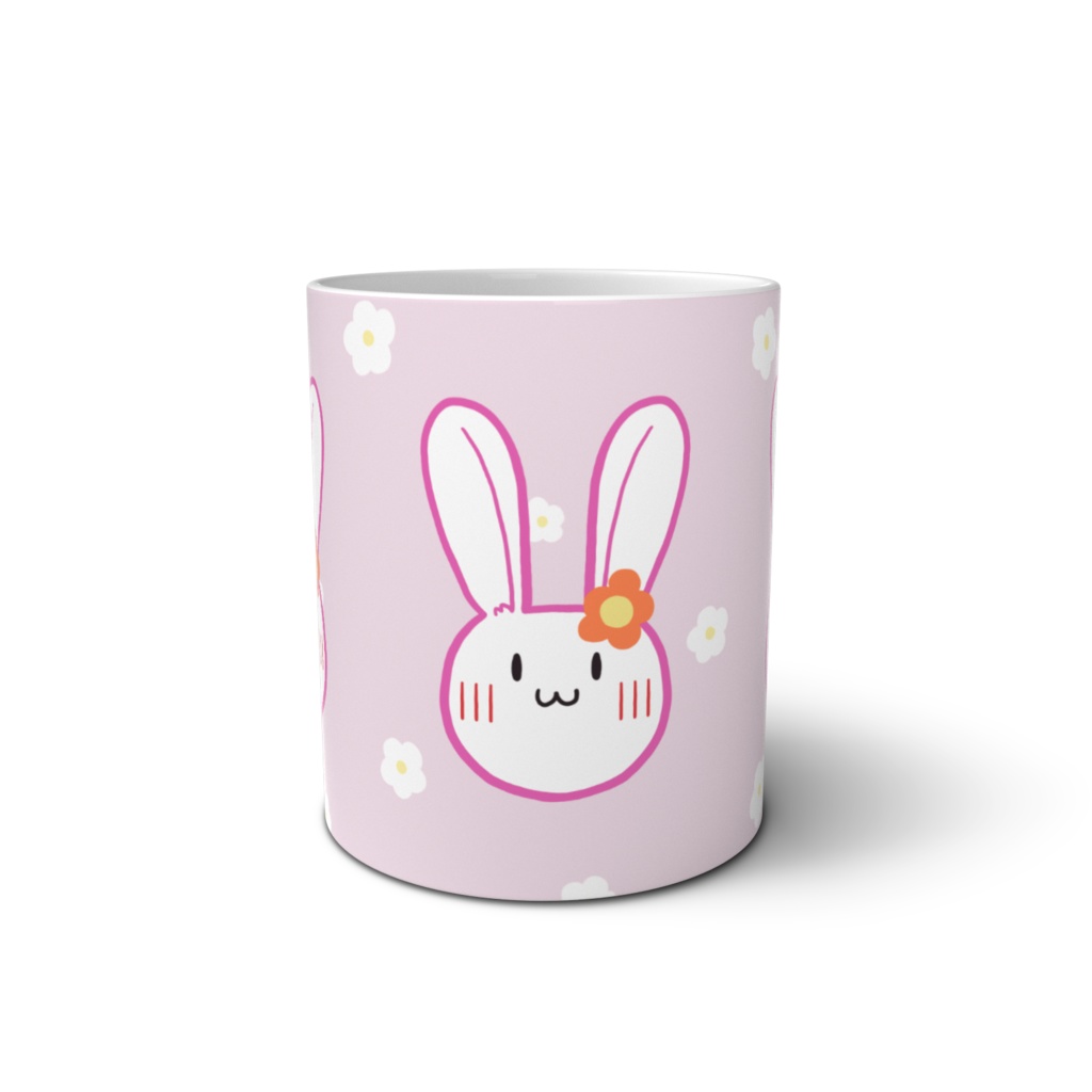 ぽこうさぎマグカップ